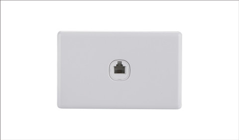 RJ45 Outlet CAT6 used for computer data