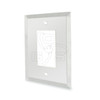 Decora, Glass Single Rocker Switch Mirror Plate, Clear Decora, Glass Single Rocker Switch Mirror Plate, Clear