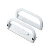 Image of Patio Door Handle Set, Interior Double Hook, White - OGS part # PDH-7410W Image of Patio Door Handle Set, Interior Double Hook, White - OGS part # PDH-7410W