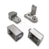 Image of Commercial Door Pivot Set (#500) Left Hand (Swing Out) Spring Loaded Top Pin - OGS Part # DH-500LH/AL Image of Commercial Door Pivot Set (#500) Left Hand (Swing Out) Spring Loaded Top Pin - OGS Part # DH-500LH/AL