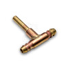 Woods Powr-Grip (53128) Pad Fitting - Tee - High Flow - Smooth Stem - OGS Part # WPG-53128, Image 1 Woods Powr-Grip (53128) Pad Fitting - Tee - High Flow - Smooth Stem - OGS Part # WPG-53128, Image 1