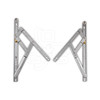 Truth Standard Duty 4-Bar (401 Series) Casement Window Hinges, Pair, OGS, WH-6165 Truth Standard Duty 4-Bar (401 Series) Casement Window Hinges, Pair, OGS, WH-6165