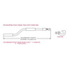 AmesburyTruth Telescopic Pole Crank with Hook End AmesburyTruth Telescopic Pole Crank with Hook End