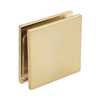 Bohle Portals Taiga Series 00301.606 2" Wall-Glass Operable Transom Clamp, Brushed Brass Bohle Portals Taiga Series 00301.606 2" Wall-Glass Operable Transom Clamp, Brushed Brass