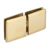 Bohle Portals Oceana Series 00352.606 2" Glass-Glass Operable Transom Clamp, Brushed Brass PVD Bohle Portals Oceana Series 00352.606 2" Glass-Glass Operable Transom Clamp, Brushed Brass PVD