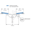 Truth 22.17 Pivot Shoe Awning Window Operator, Diagram 2