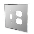 Switch & Duplex Combo Mirror Plate