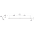 Truth, Face Mount Guide Channel Track, 11-3/8" 3 Hole, 30706.92