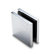 Titan Hardware 90° Single Hole Glass Clamp, Chrome - OGS Part # SDH-3420C, Image 1