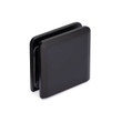 Bohle Portals Oceana Series (00355.622) 90° Wall-Glass U-Clamp, Matte Black