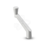 Image of Truth Hardware Traditional White Window Operator (Crank) Handle