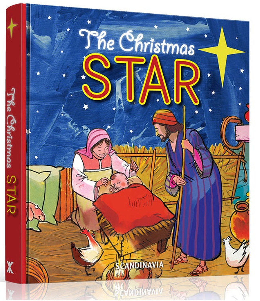 The Christmas Star - with the Lighted Star