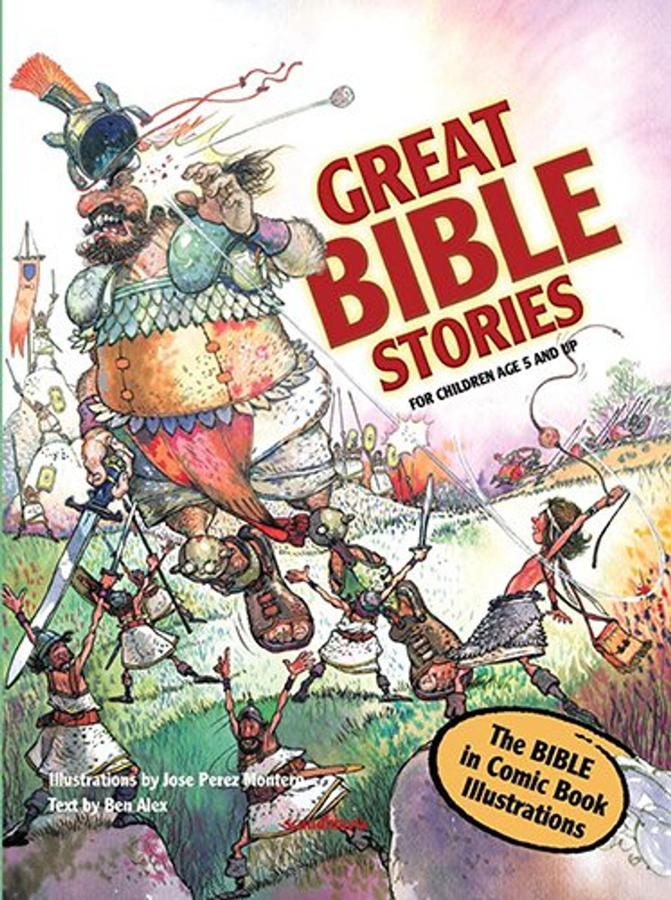 Great Bible Stories (Comic Book Bible - for Children Age 5 and up) Hardcover