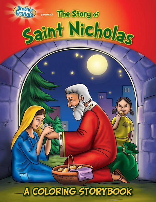 Coloring Book: The Story of Saint Nicholas