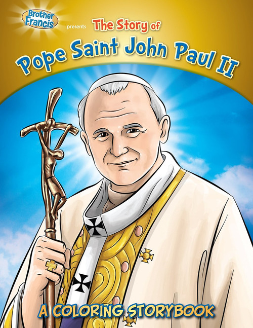Coloring Book: Pope Saint John Paul II