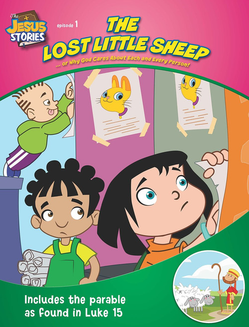 The Jesus Stories Coloring Book: Ep. 1 "The Lost Little Sheep"