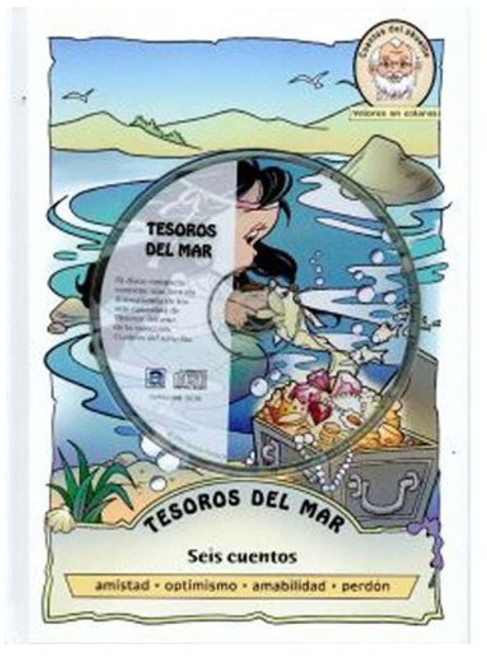 Tesoros del Mar: Seis cuentos (CD, DVD, and Book)