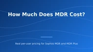 How Much Does MDR Cost? Pricing Guide