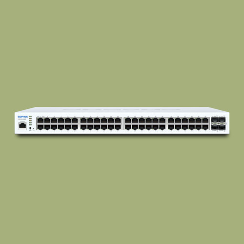 Sophos Switch (CS110-48P) - 48 port with PoE - US power cord - C14BTCHUS - front