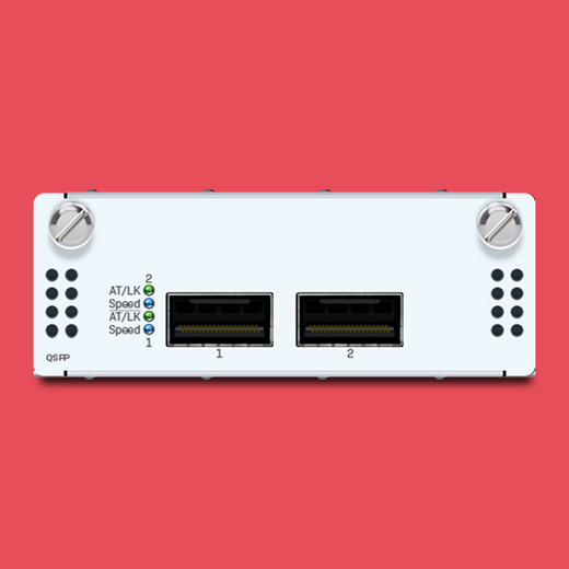 Sophos 2 port 40GbE QSFP+ Flexi Port Module (for XGS 5500/6500 models only), XSBZTCHF2