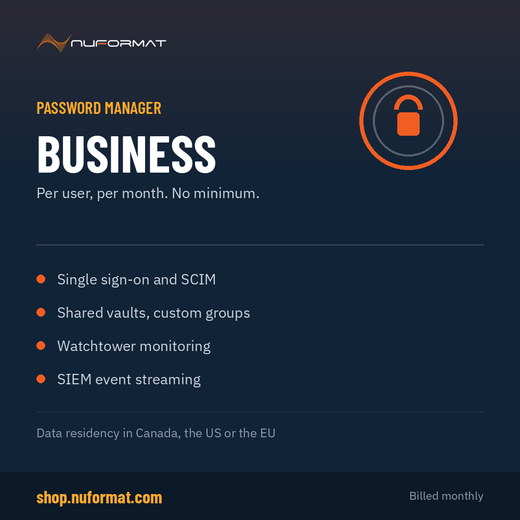 1password password manager for Business