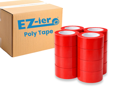 Red Serrated-Edge Polyethylene Tape, RED110-2 RED110-3