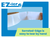 2" White Serrated-Edge Poly Tape, Case of 24