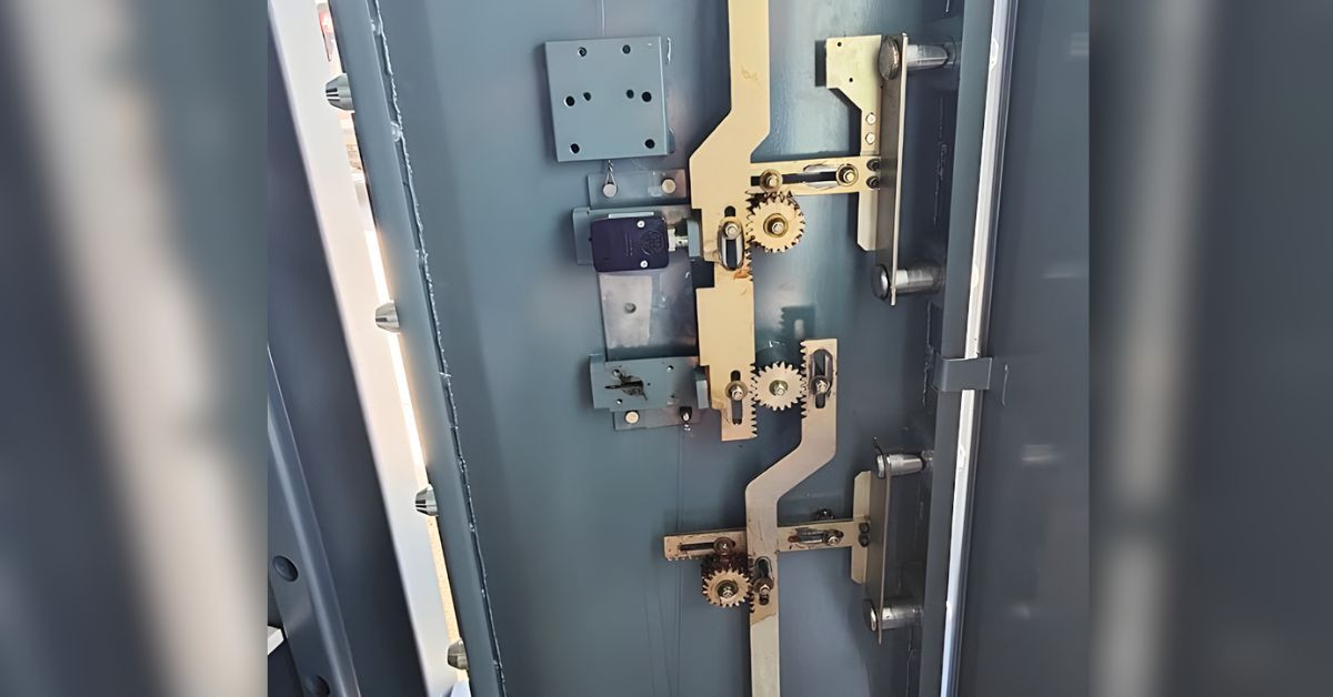 Internal safe lockwork and bolt mechanism