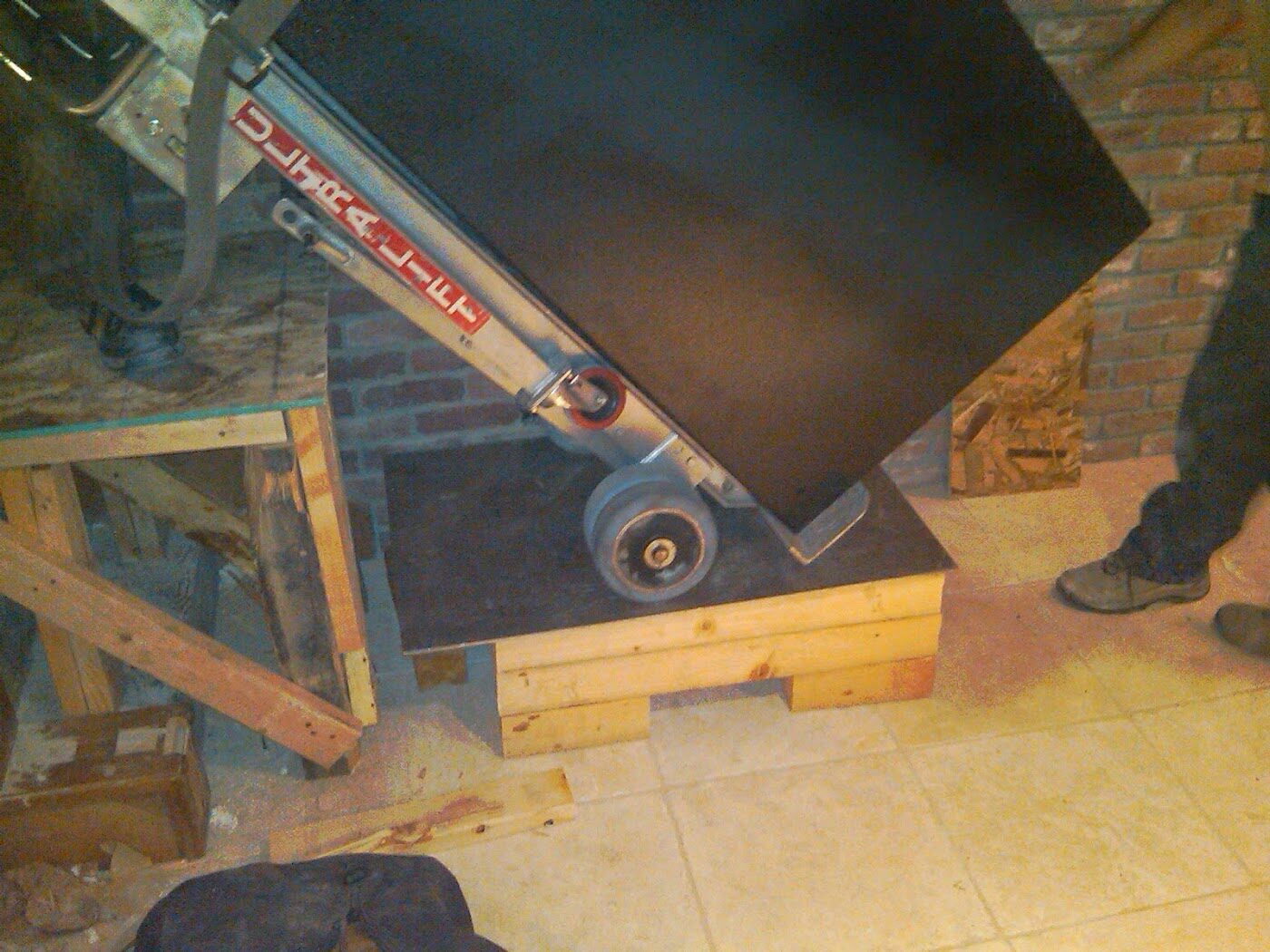 Boswell staircase safe moving setup