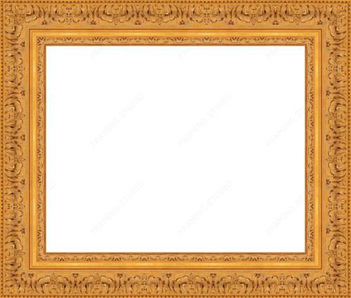 Ornate Antique Gold Frame Gallery Quality Wood Moulding
