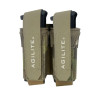 Agilite Pincer Pistol Double Mag Pouch