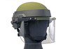 Paulson DK7-X.250AF Riot Face Shield w/Anti-Fog / .250" Thick