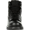 Rocky Portland 6" Black Side Zip Waterproof Public Service Boots