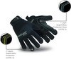 HexArmor 4045 Police Search Gloves w/Needle and Puncture Resistance