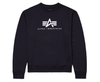 Alpha Industries Basic Logo Crewneck Sweatshirt - Black