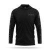 13 Fifty Apparel Uno Men's Long Sleeve Hooded Police Shirt