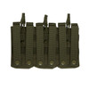 Rothco Molle Open Top Triple Olive Green Mag Pouch