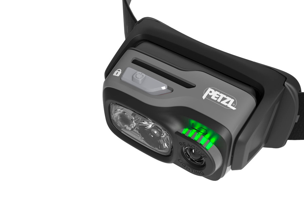 Petzl Swift RL, a headlamp with intelligent lighting