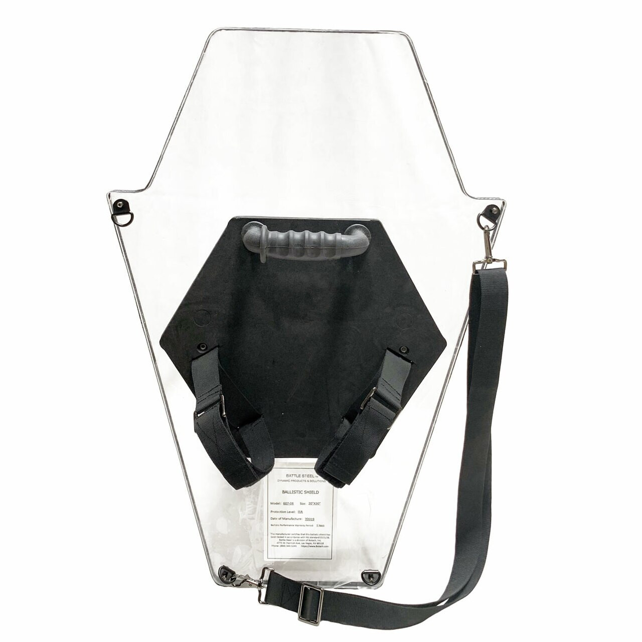 Ballistic Shield With View Port Level III 30x20 buy with delivery to the  USA - BATTLE STEEL®️