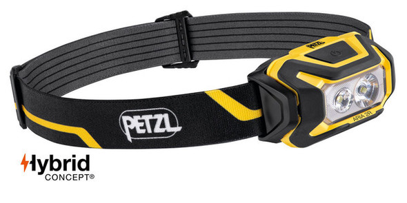 Petzl Aria 2R Compact Headlamp - Black/Yellow