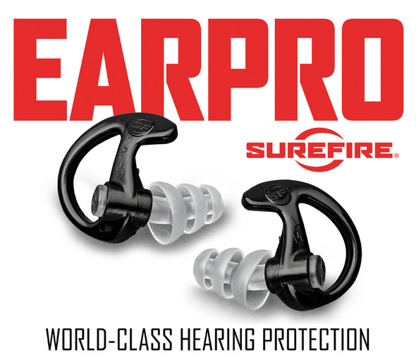 Surefire EarPro Defenders Triple Flanged Filtered Earplug