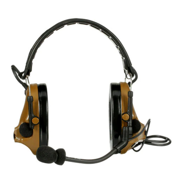 3M PELTOR ComTac V Headset Foldable Single Lead Standard Dynamic Mic NATO Wiring