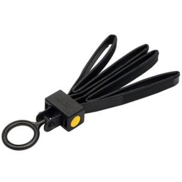 ASP Tri-Fold Disposable Restraints 6pk Black