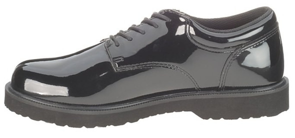 Bates E22141 Black High Gloss Duty Oxford Shoes