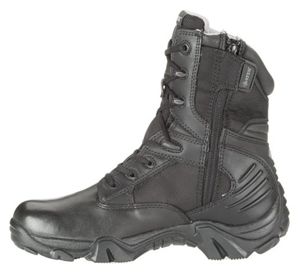 Bates E02272 Black 8" Waterproof Side Zip Boots