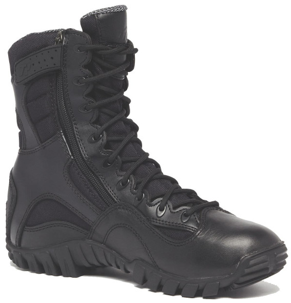 Belleville TR960Z WP KHYBER Lightweight Waterproof Side-Zip Tactical Boots, Black