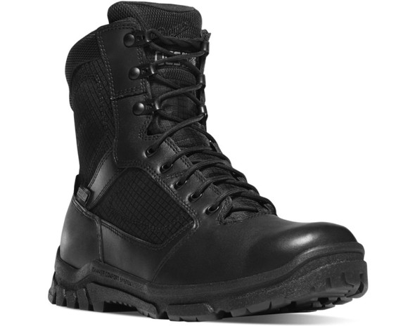 Danner 23824 Lookout Size-Zip 8" Black Boots