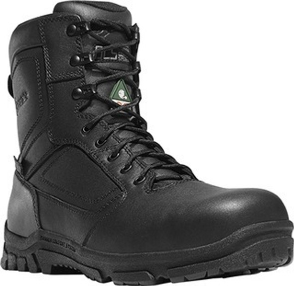 Danner 23826 Lookout EMS/CSA Side Zip 8" Black Boots