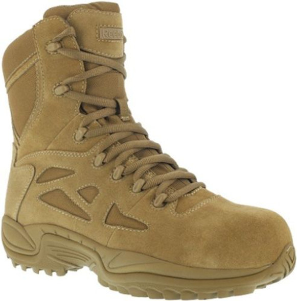 Reebok RB8850 Men's Stealth 8" Rapid Response RB Coyote Boots