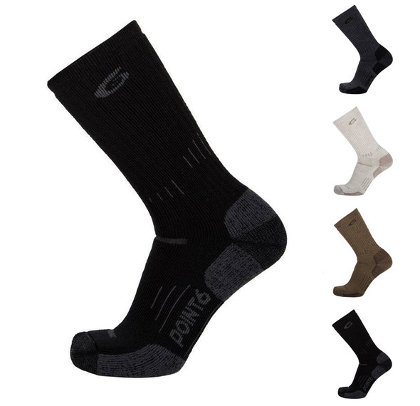 Point 6 37.5 Tactical Defender Medium Mid-Calf Socks